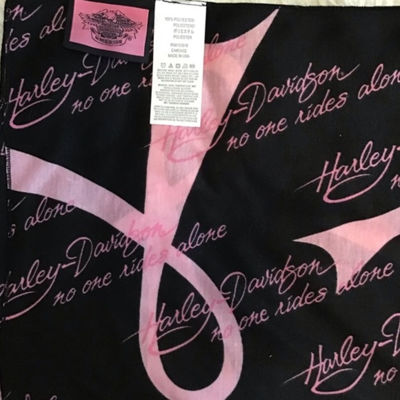 Harley-Davidson No One Rides Alone Scarf - Picture 4 of 4